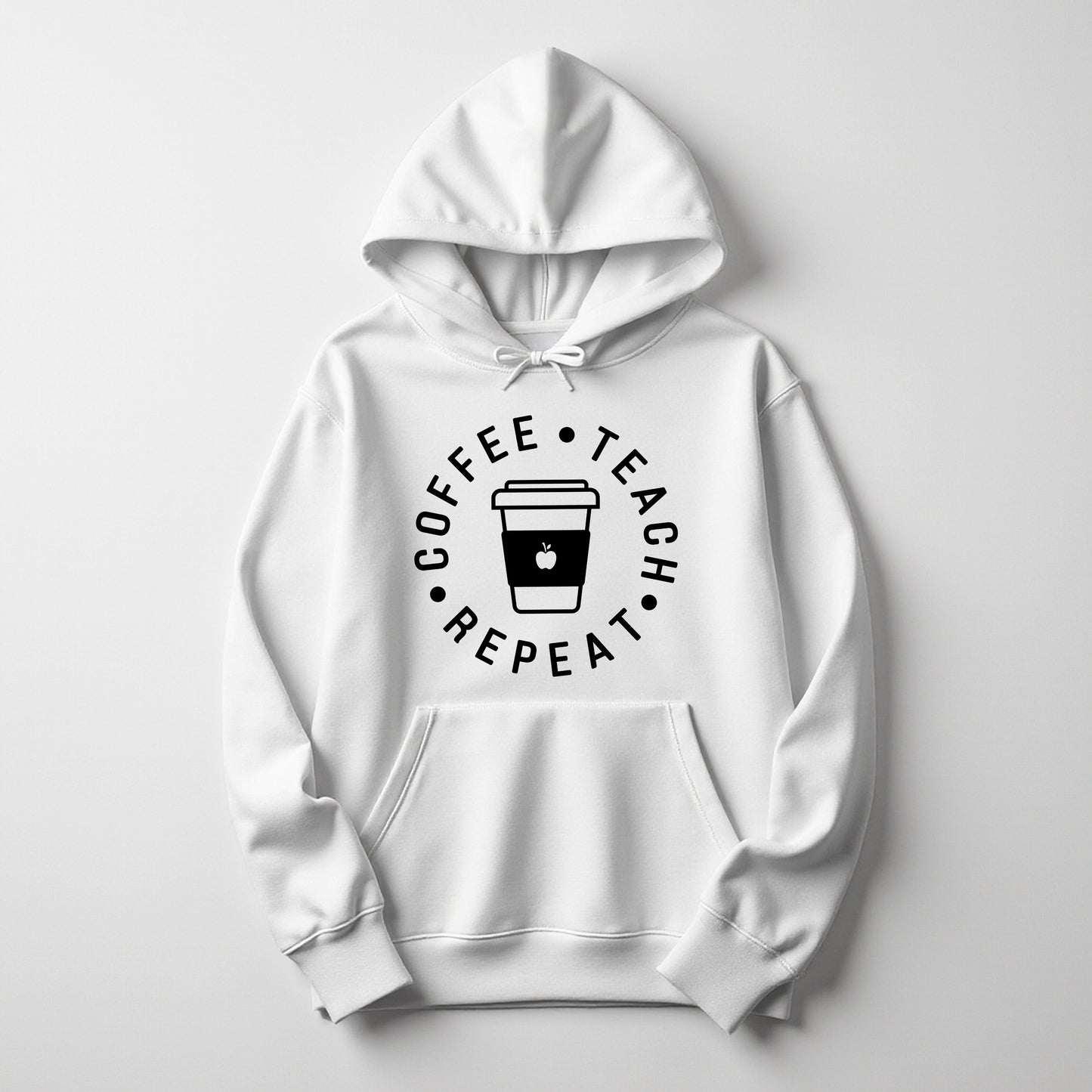 Coffee Teach Repeat Hoodie