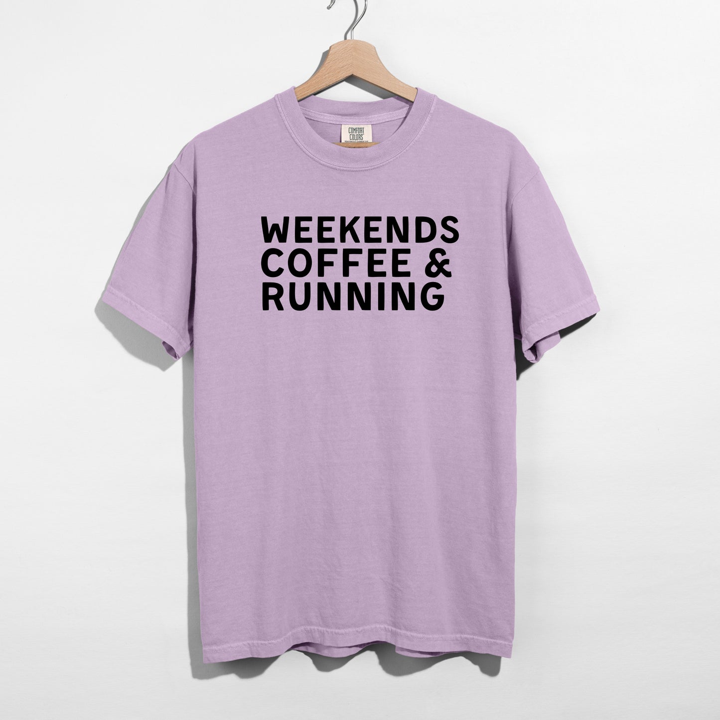 Weekends Coffee & Running T-Shirt