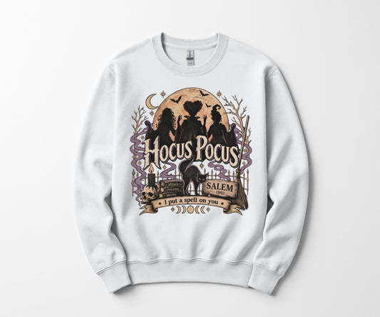 Hocus Pocus Halloween Spell Crewneck