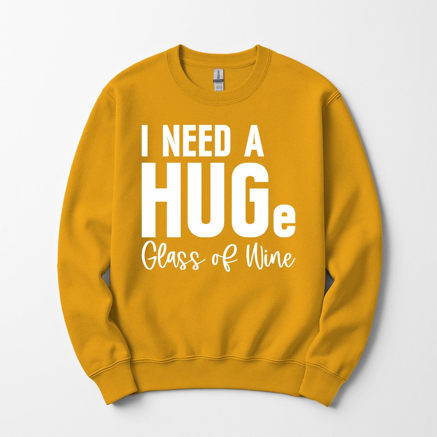 Christmas Wine Glass Sweatshirt