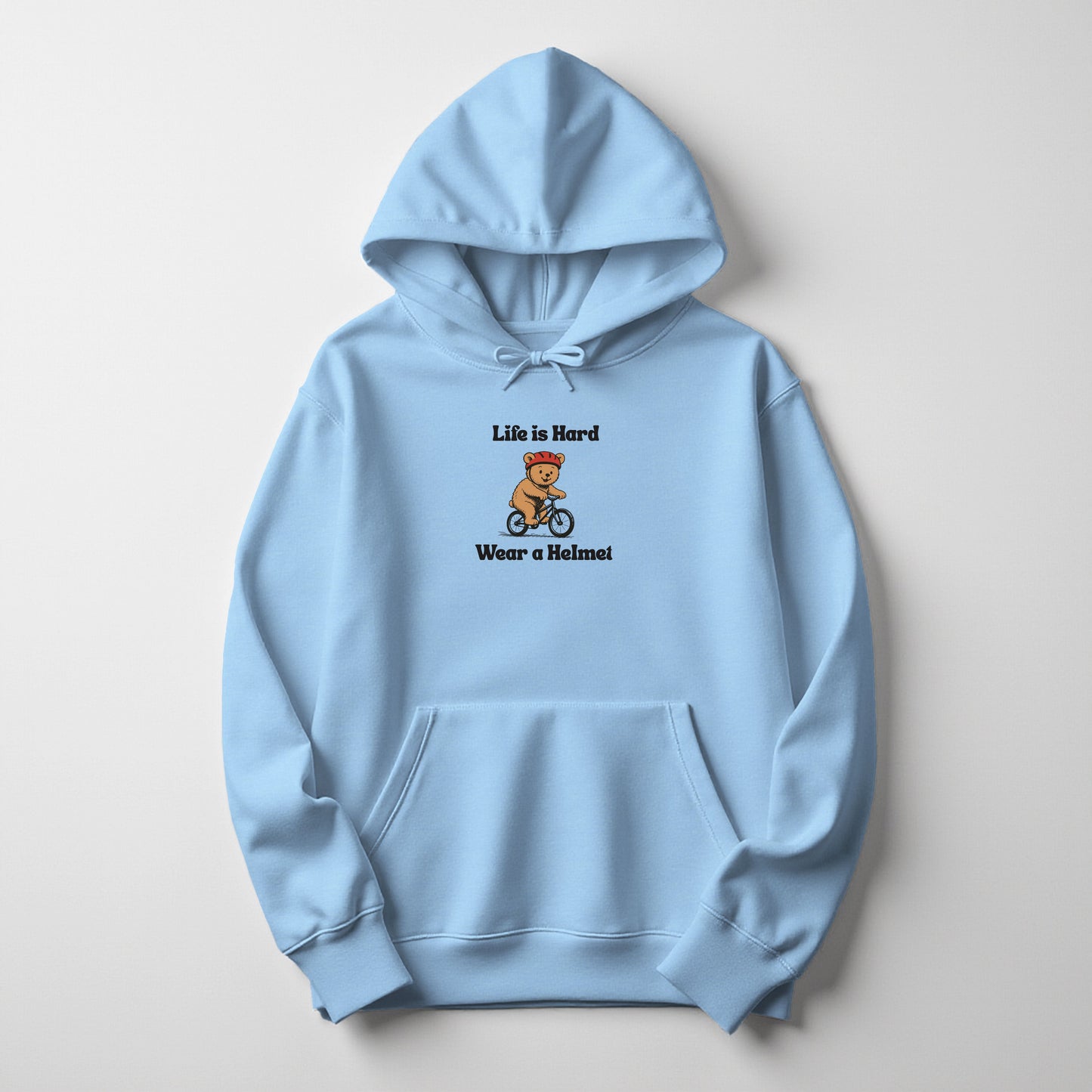 Life is Hard Wear a Helmet - Hoodie
