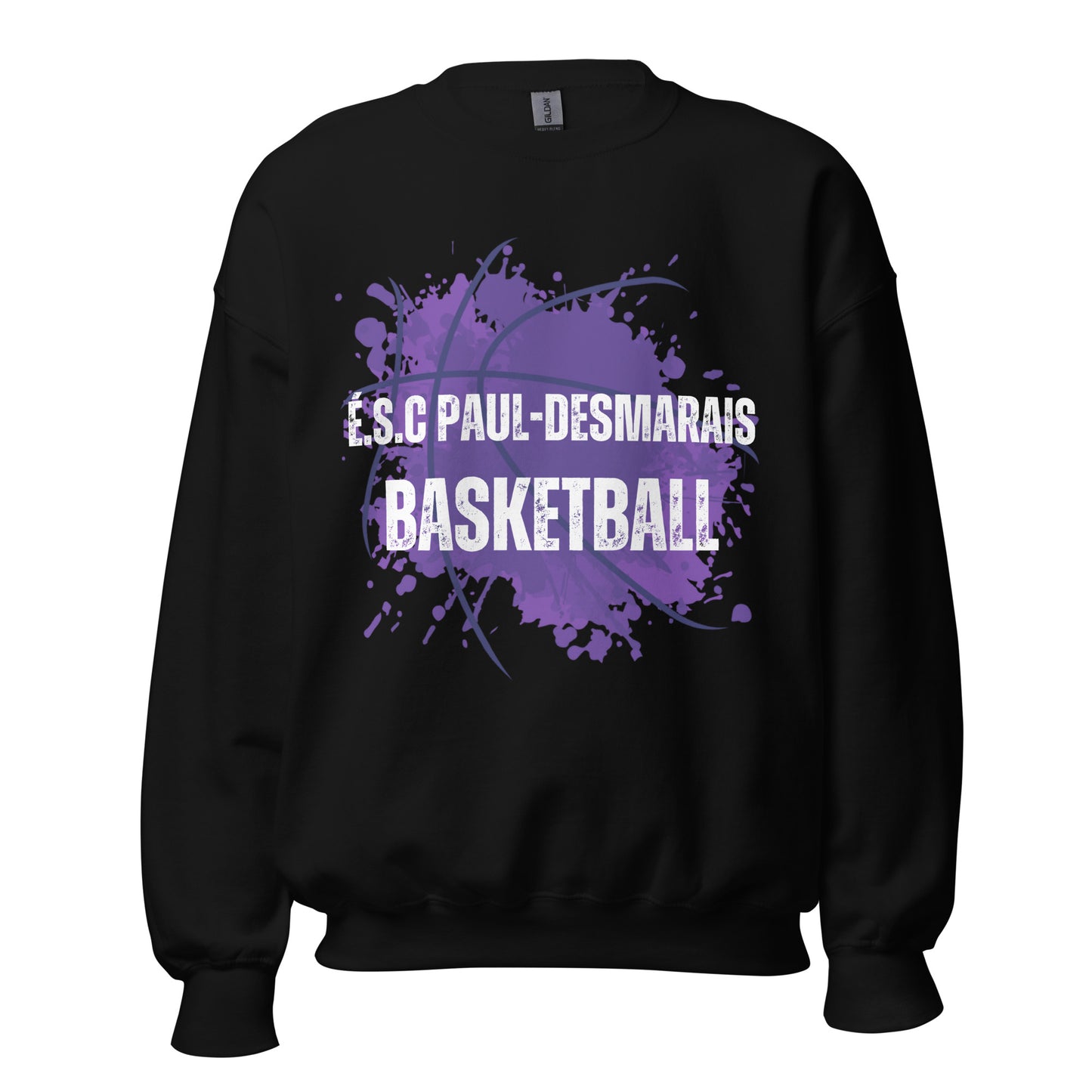 Chandail manche longue unisexe équipe basketball Paul-Desmarais