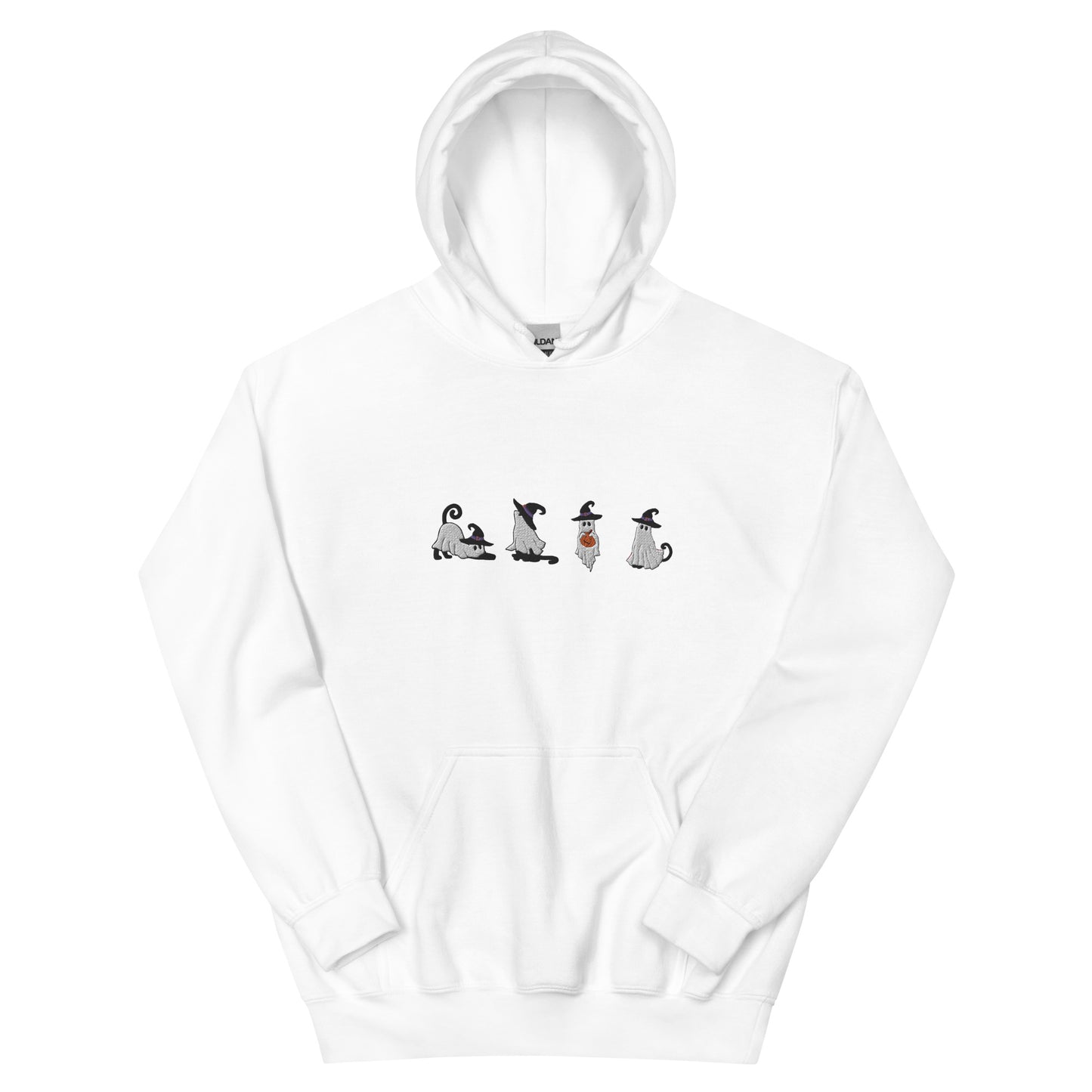Spooky cats - Hoodie (Embroidered)