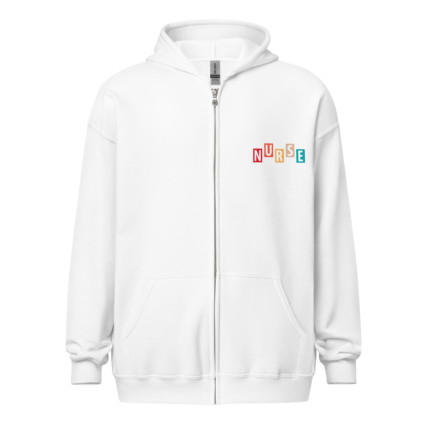 The nurse zip up