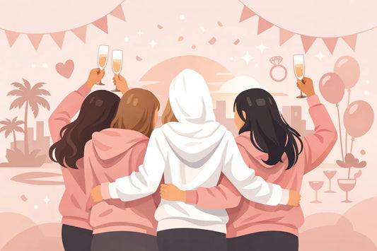 Matching Bridal Hoodies for Bachelorette Party