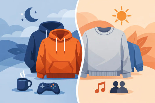 Hoodies Versus Sweatshirts for Every Mood