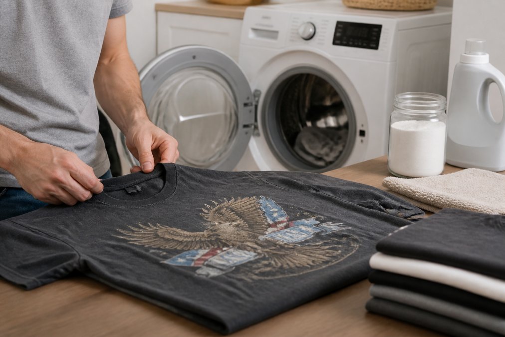 How to Wash Graphic Tees to Last