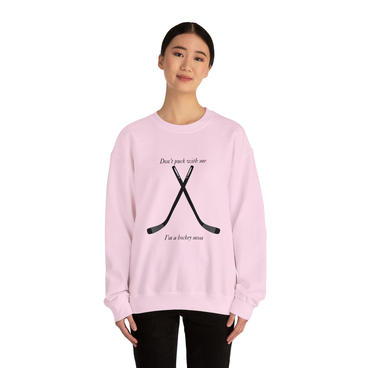 Hockey mom crewneck
