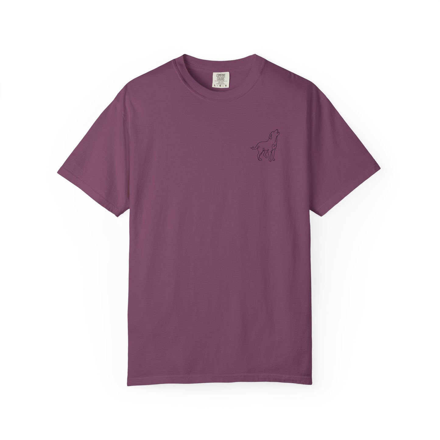 Dog silhouette T-shirt