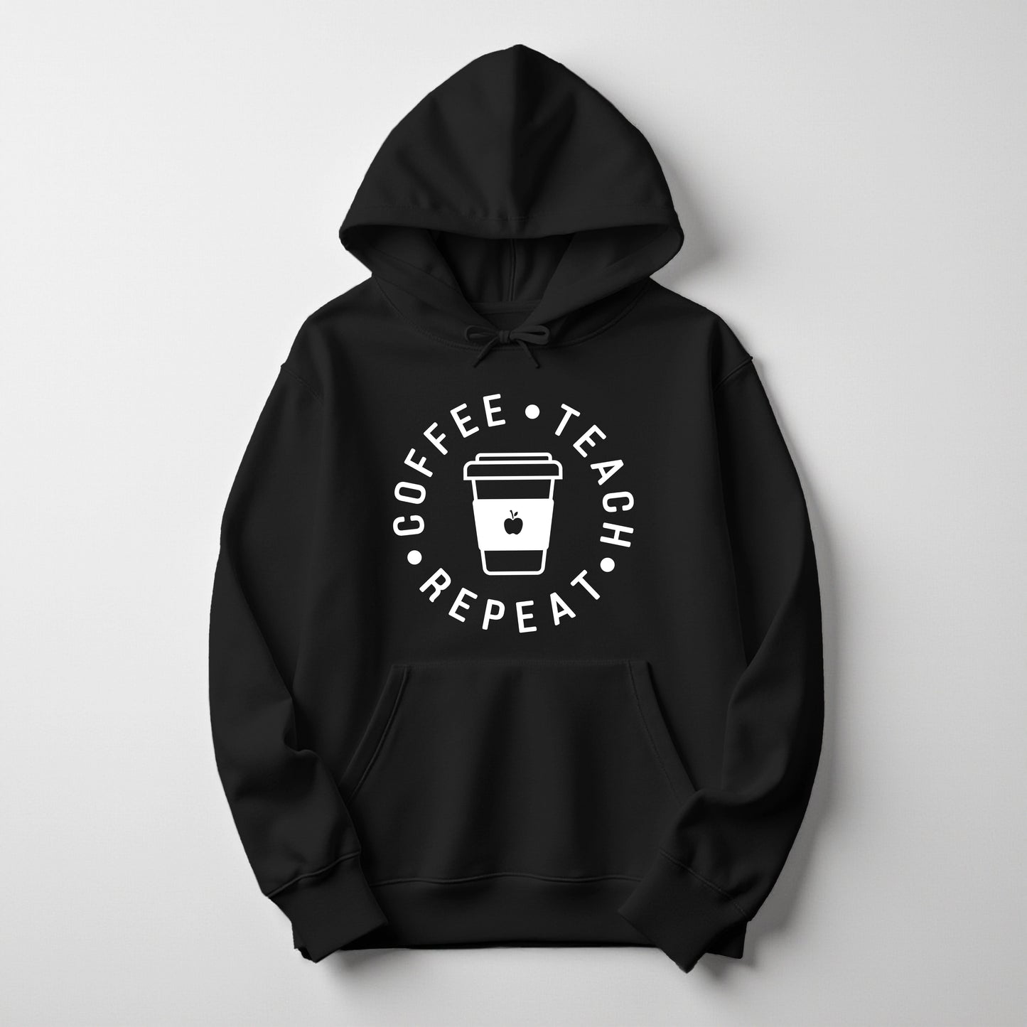 Coffee Teach Repeat Hoodie