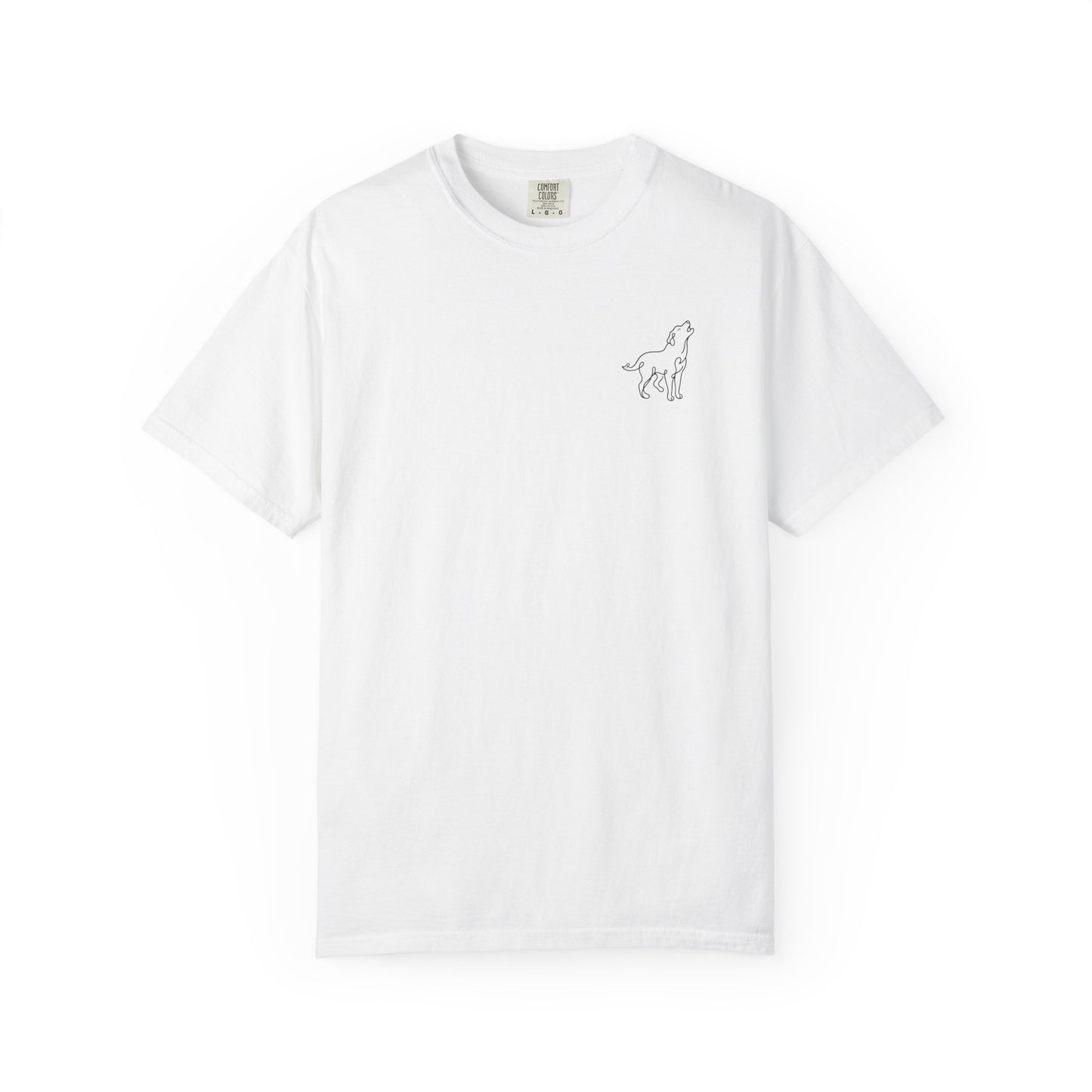 Dog silhouette T-shirt