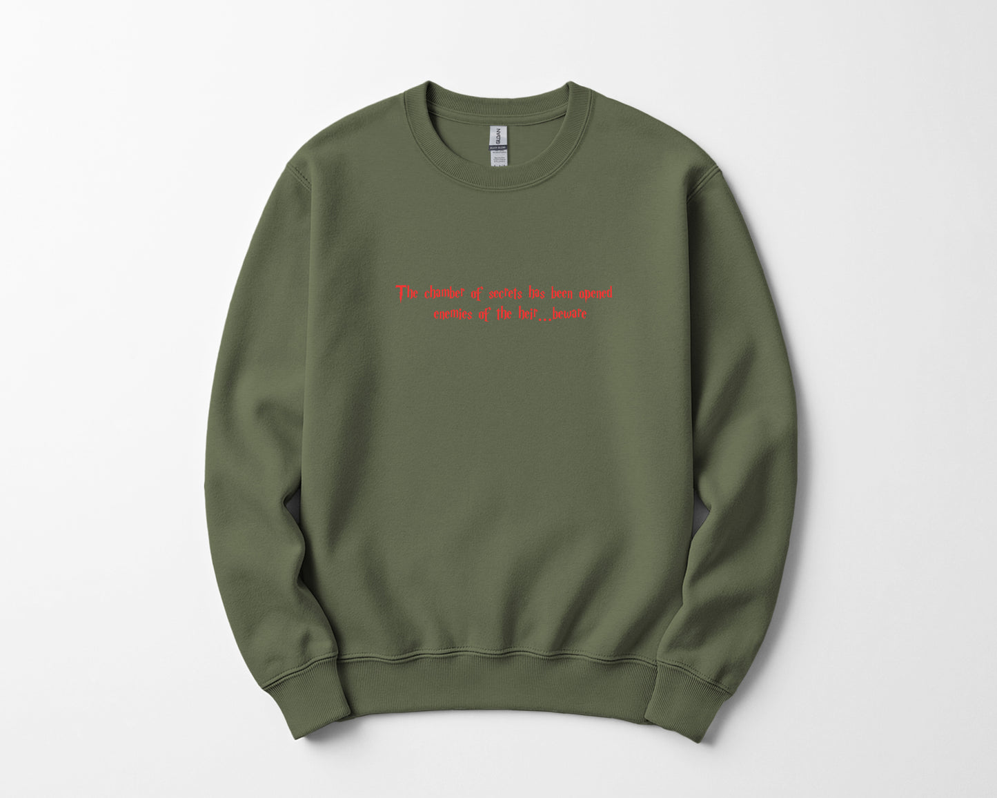chamber of secrets -  Sweatshirt (Embroidered)