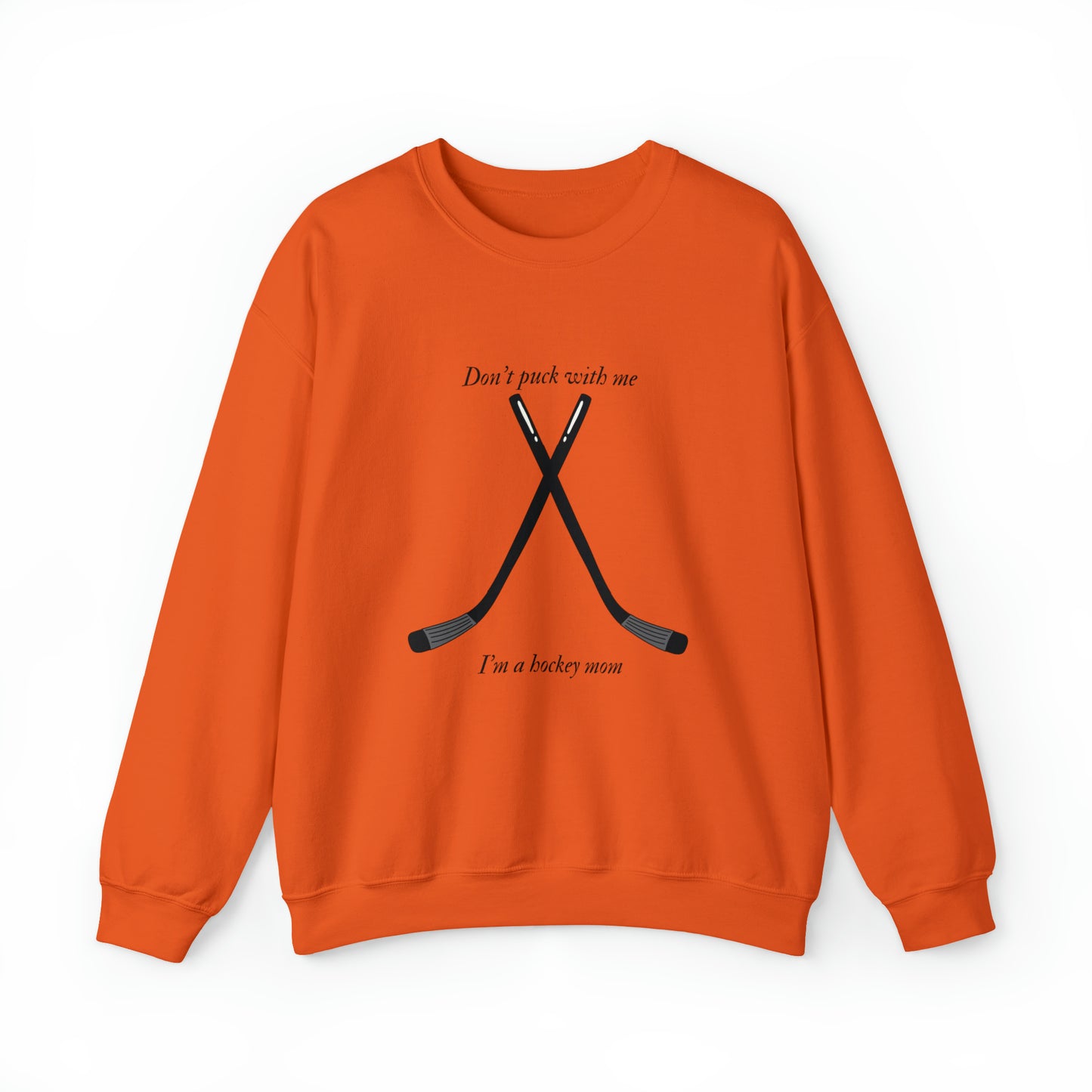 Hockey mom crewneck
