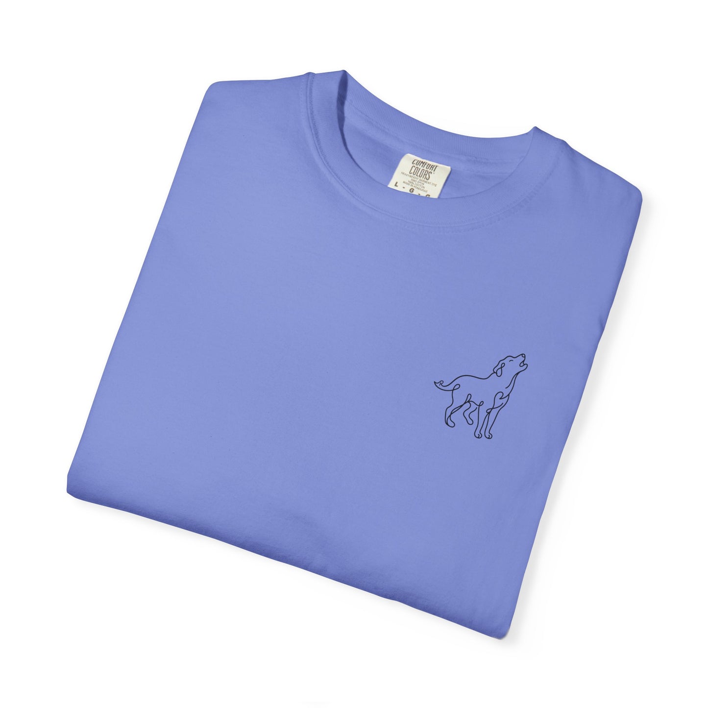 Dog silhouette T-shirt