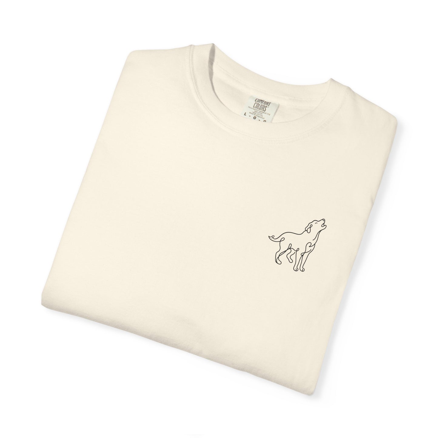 Dog silhouette T-shirt