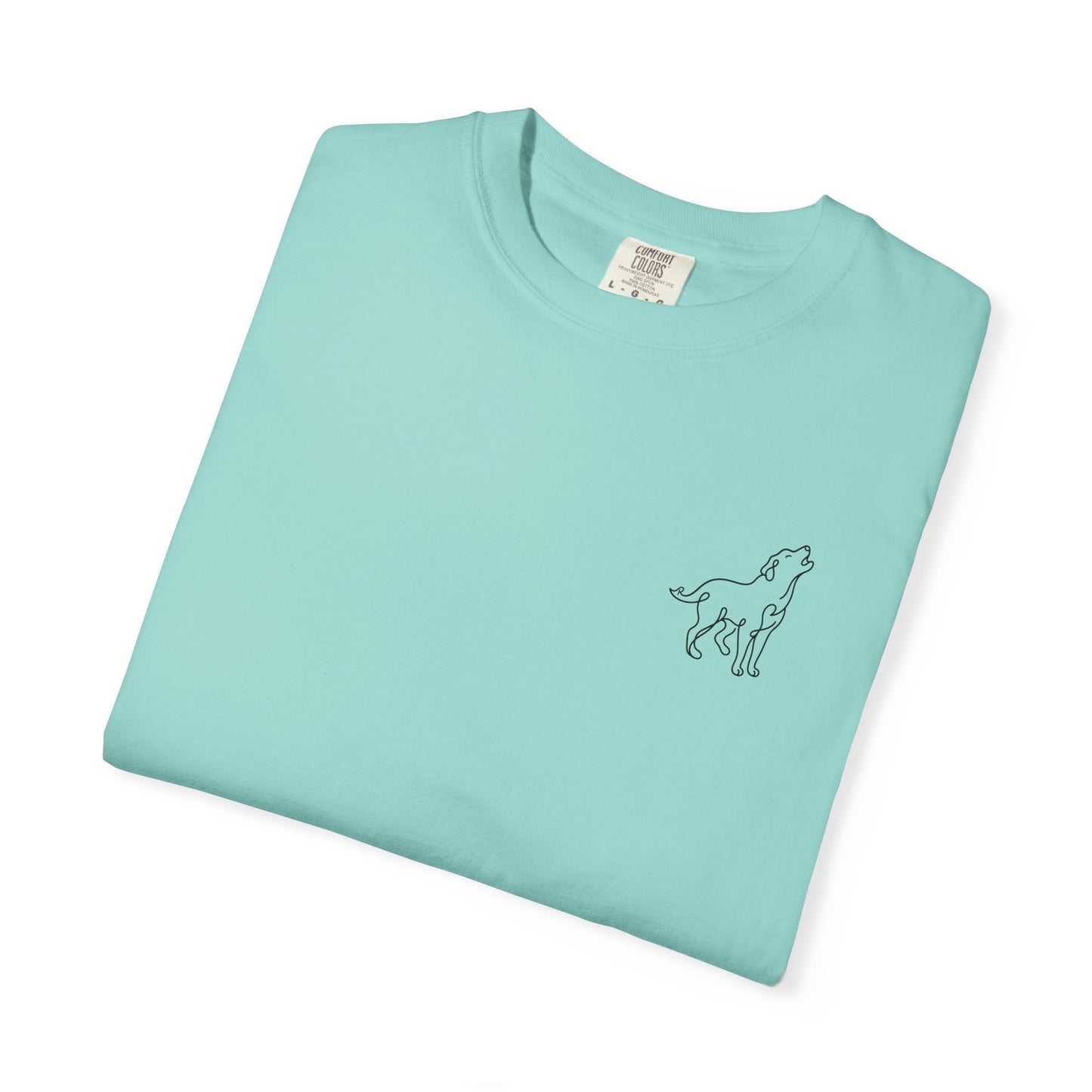 Dog silhouette T-shirt