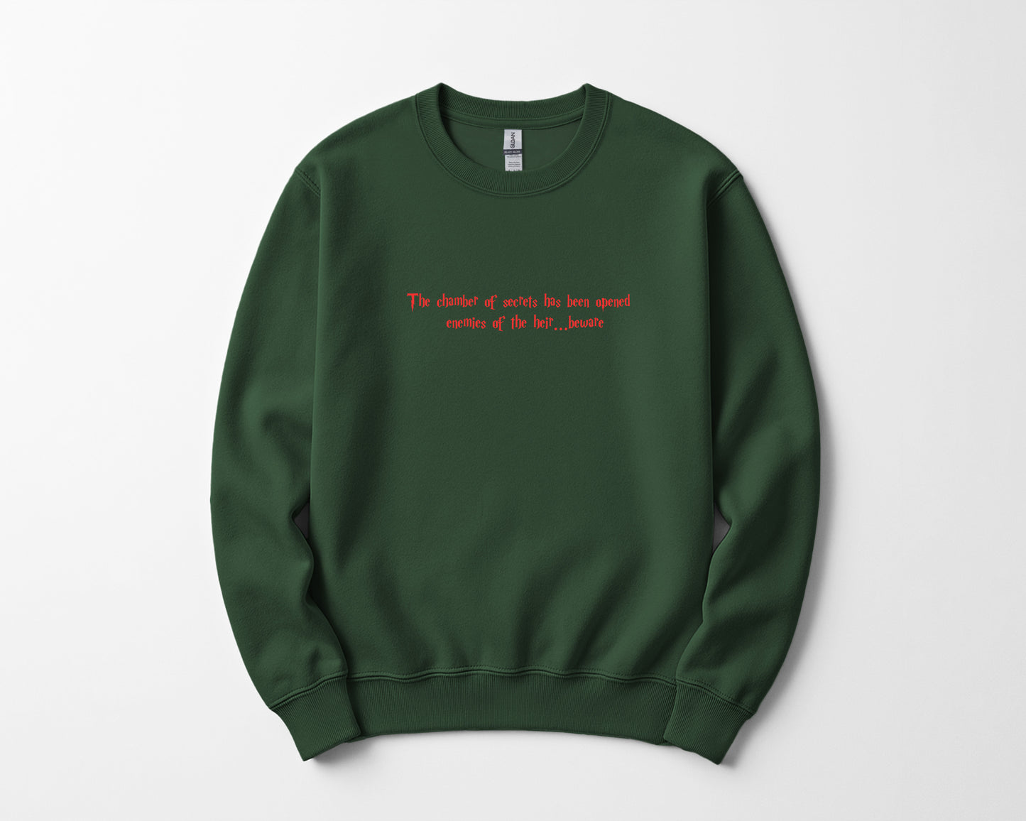 chamber of secrets -  Sweatshirt (Embroidered)