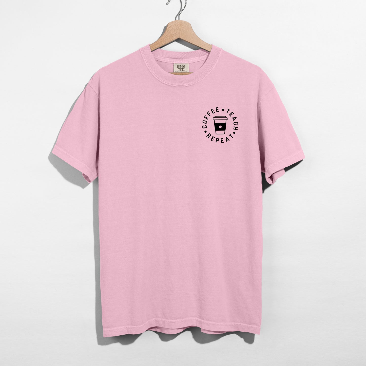 Coffee. Teach. Repeat t-shirt