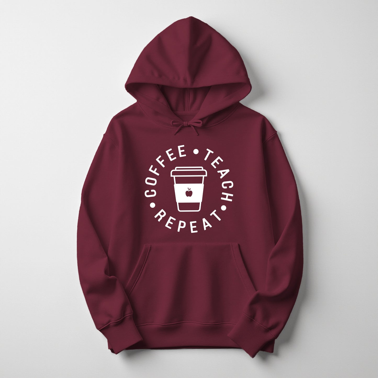 Coffee Teach Repeat Hoodie
