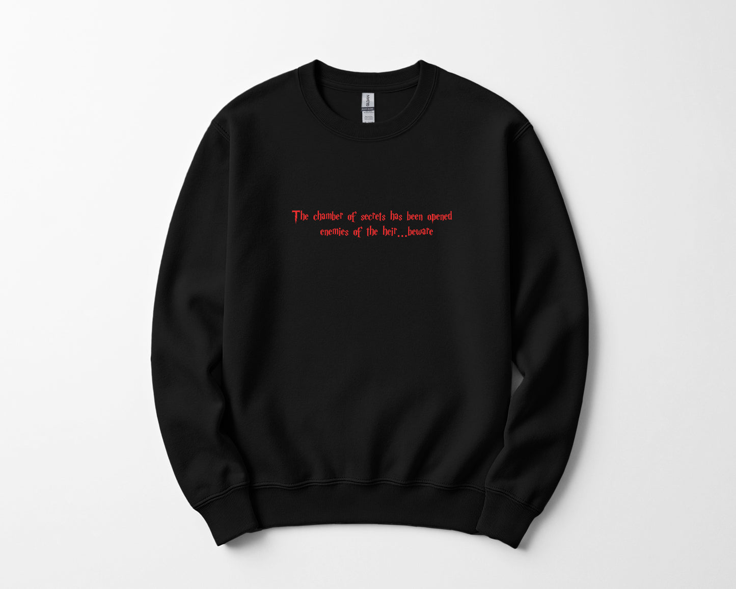 chamber of secrets -  Sweatshirt (Embroidered)