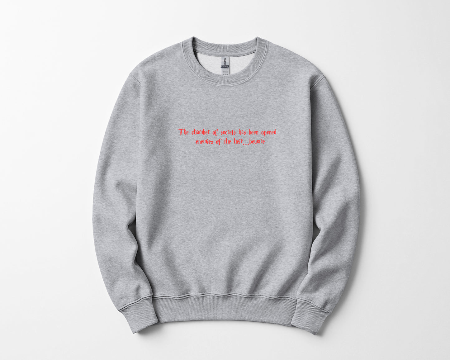 chamber of secrets -  Sweatshirt (Embroidered)