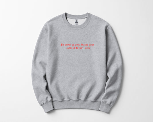 chamber of secrets -  Sweatshirt (Embroidered)