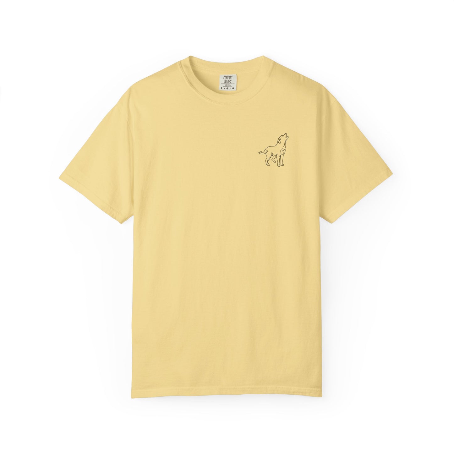 Dog silhouette T-shirt