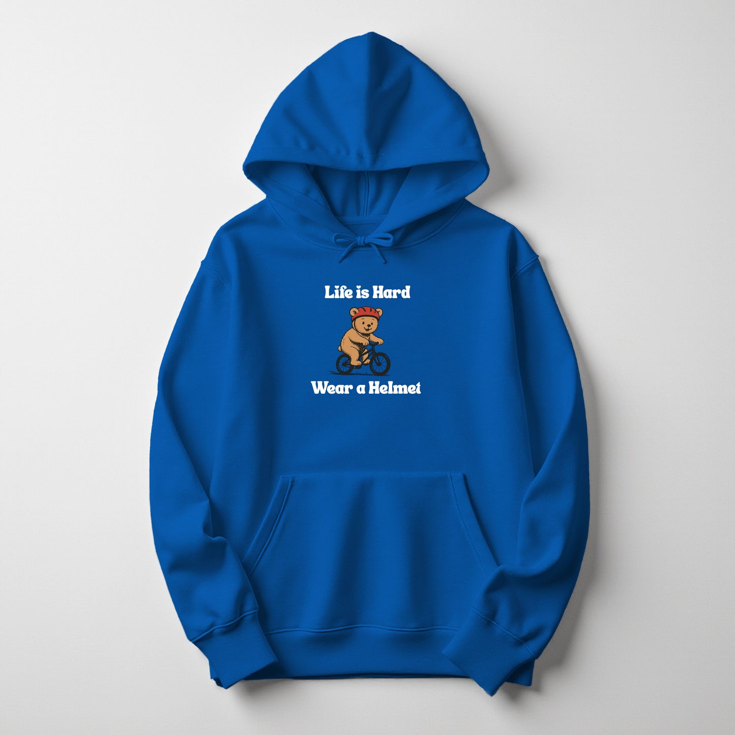 Life is Hard Wear a Helmet - Hoodie