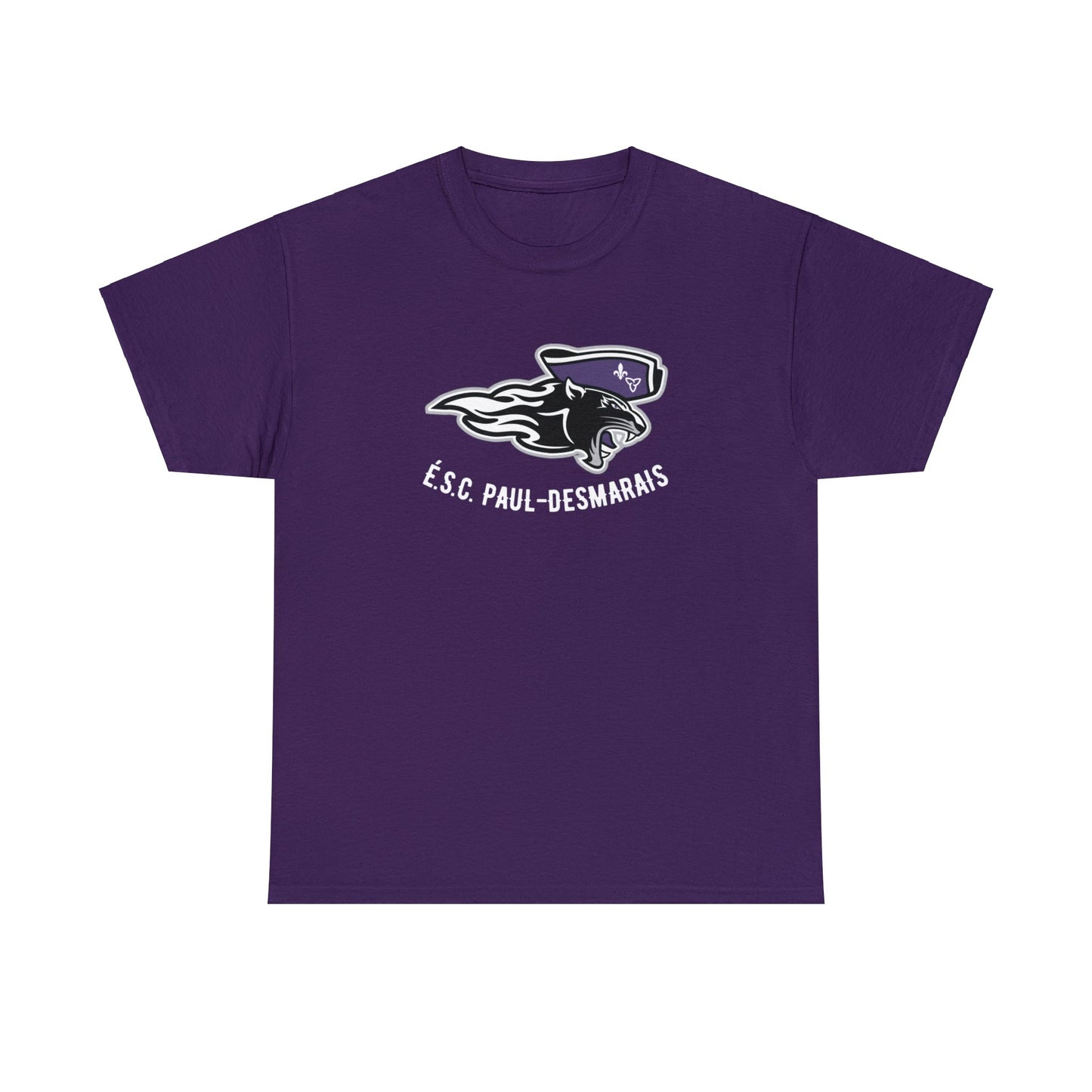 T-shirt É.S.C Paul-Desmarais tee-shirt unisexe en coton logo central