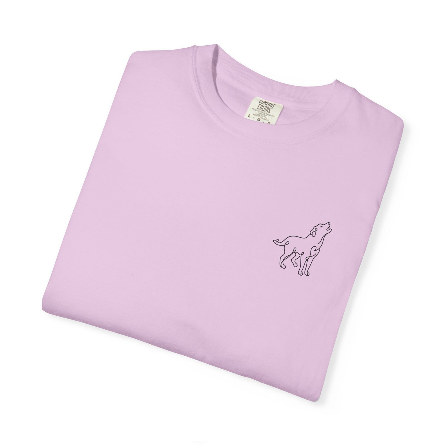 Dog silhouette T-shirt
