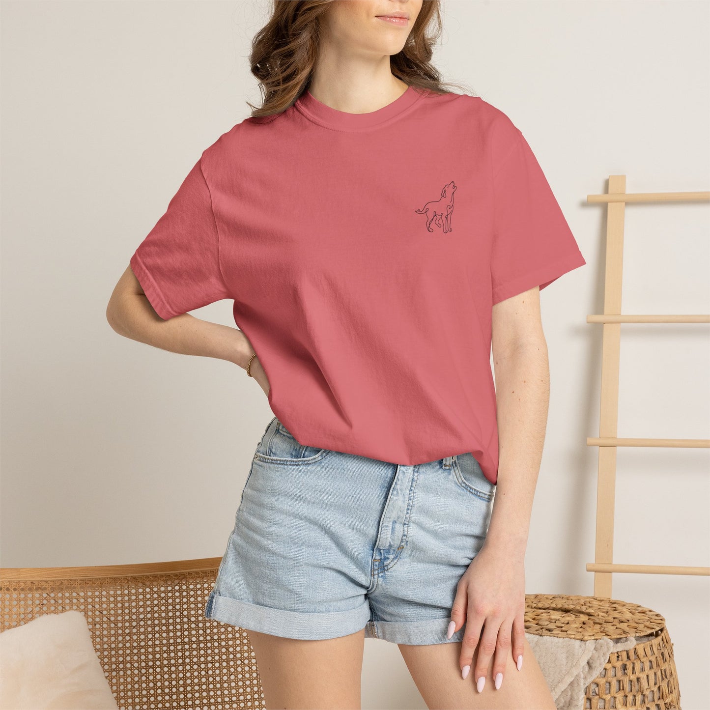 Dog silhouette T-shirt