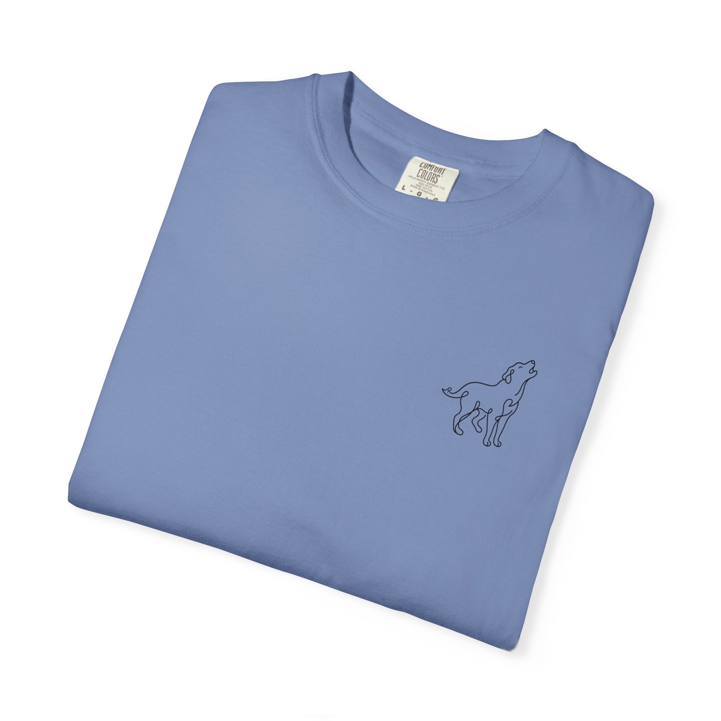 Dog silhouette T-shirt