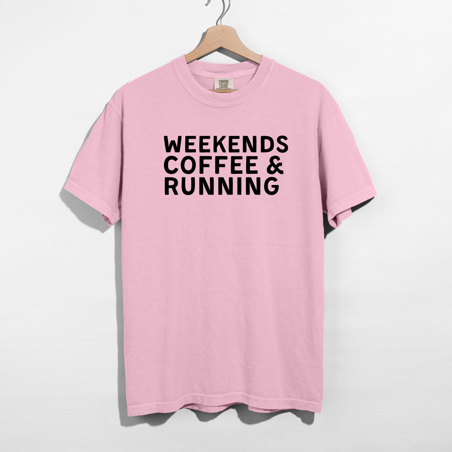 Weekends Coffee & Running T-Shirt