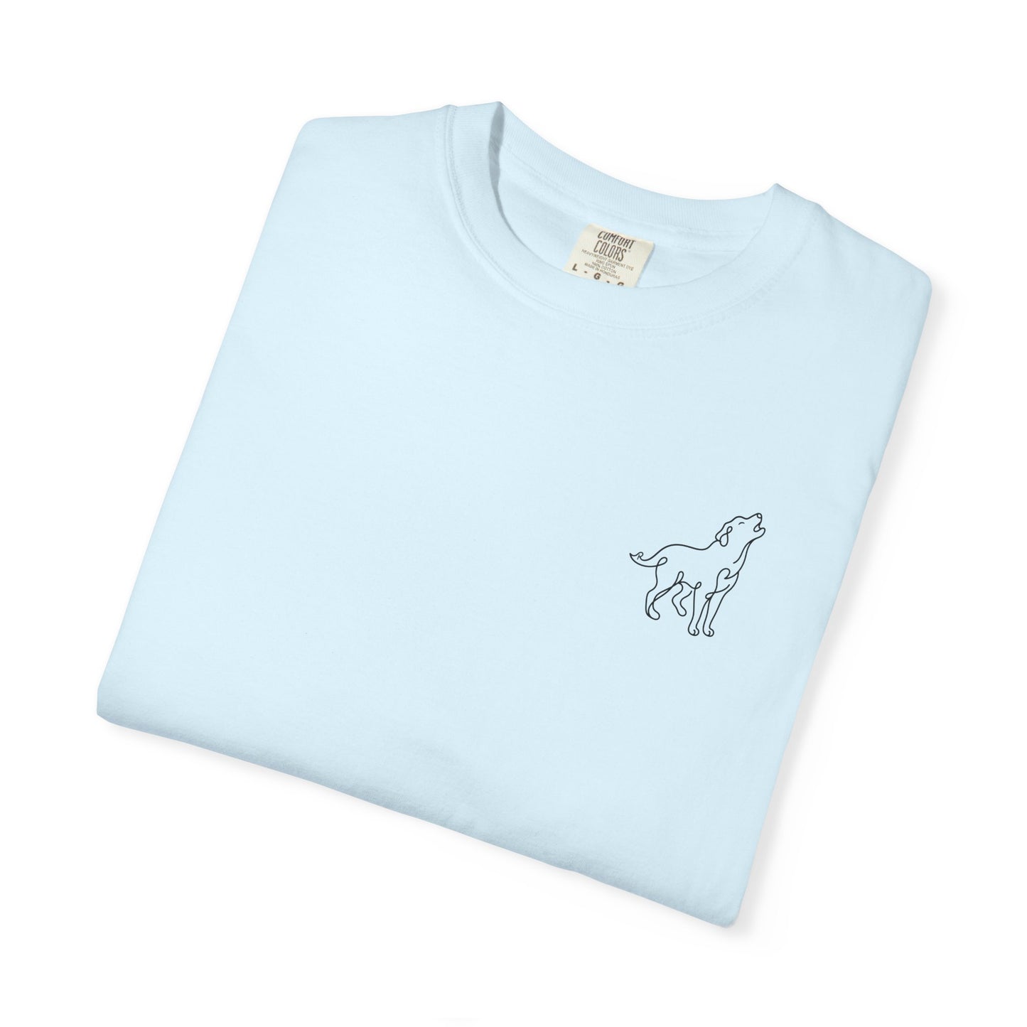Dog silhouette T-shirt