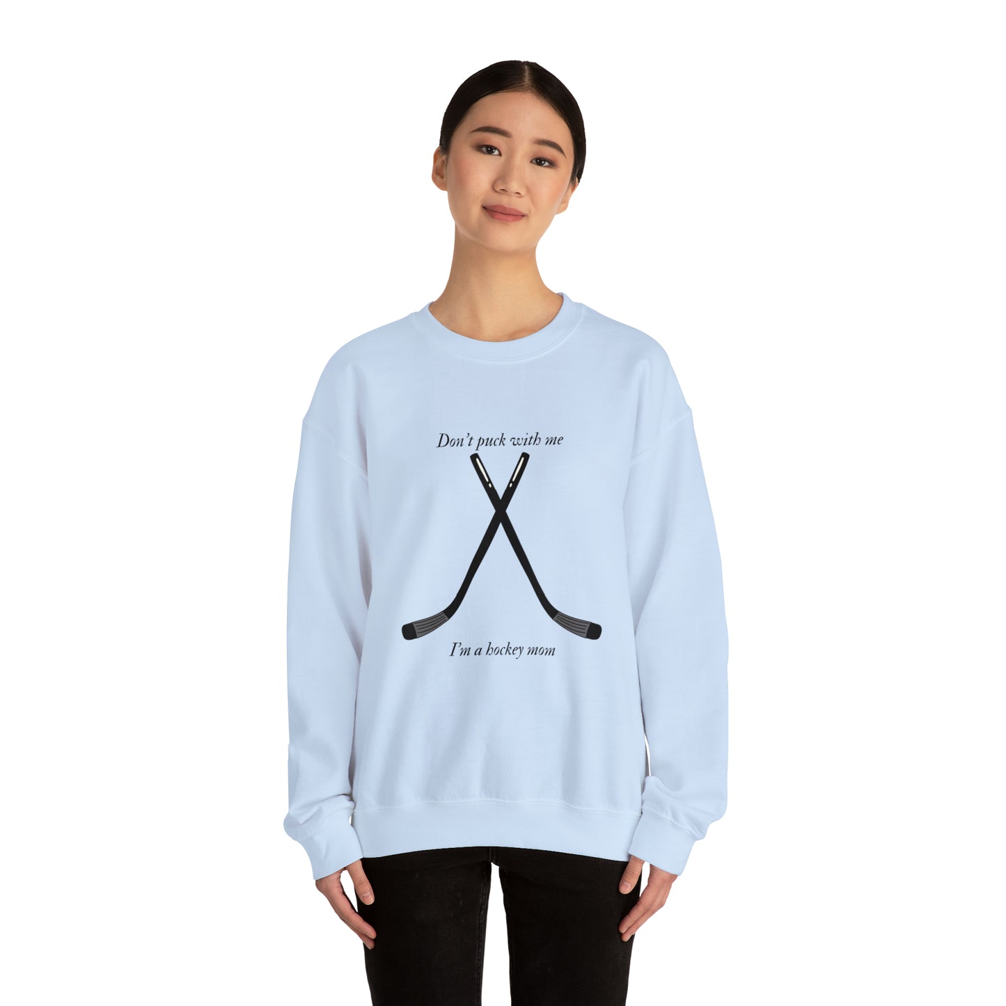 Hockey mom crewneck