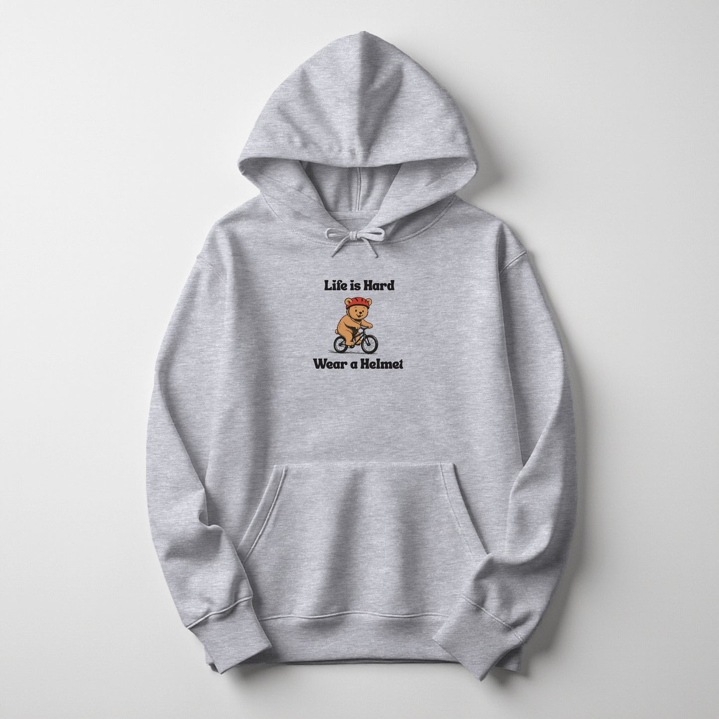 Life is Hard Wear a Helmet - Hoodie