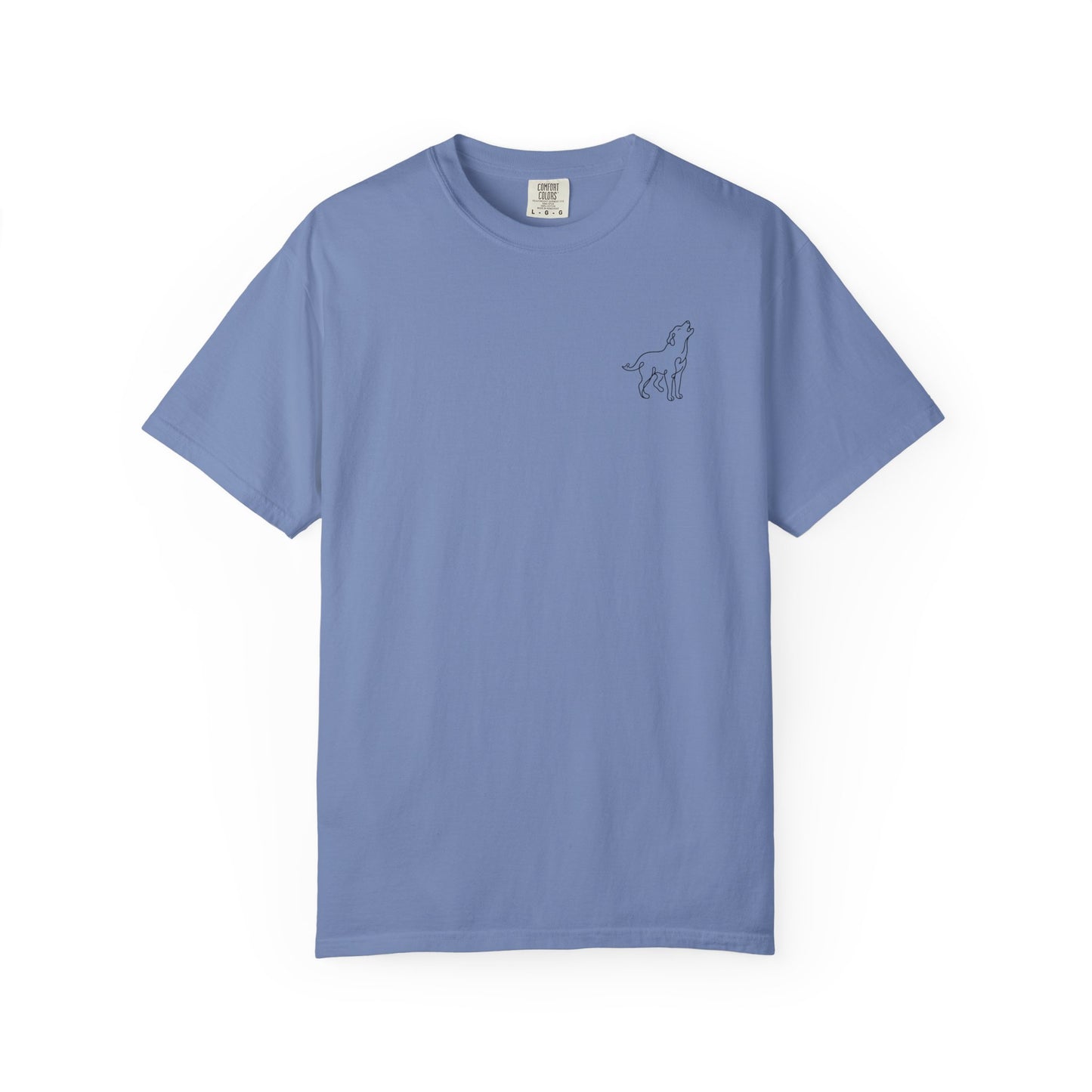 Dog silhouette T-shirt