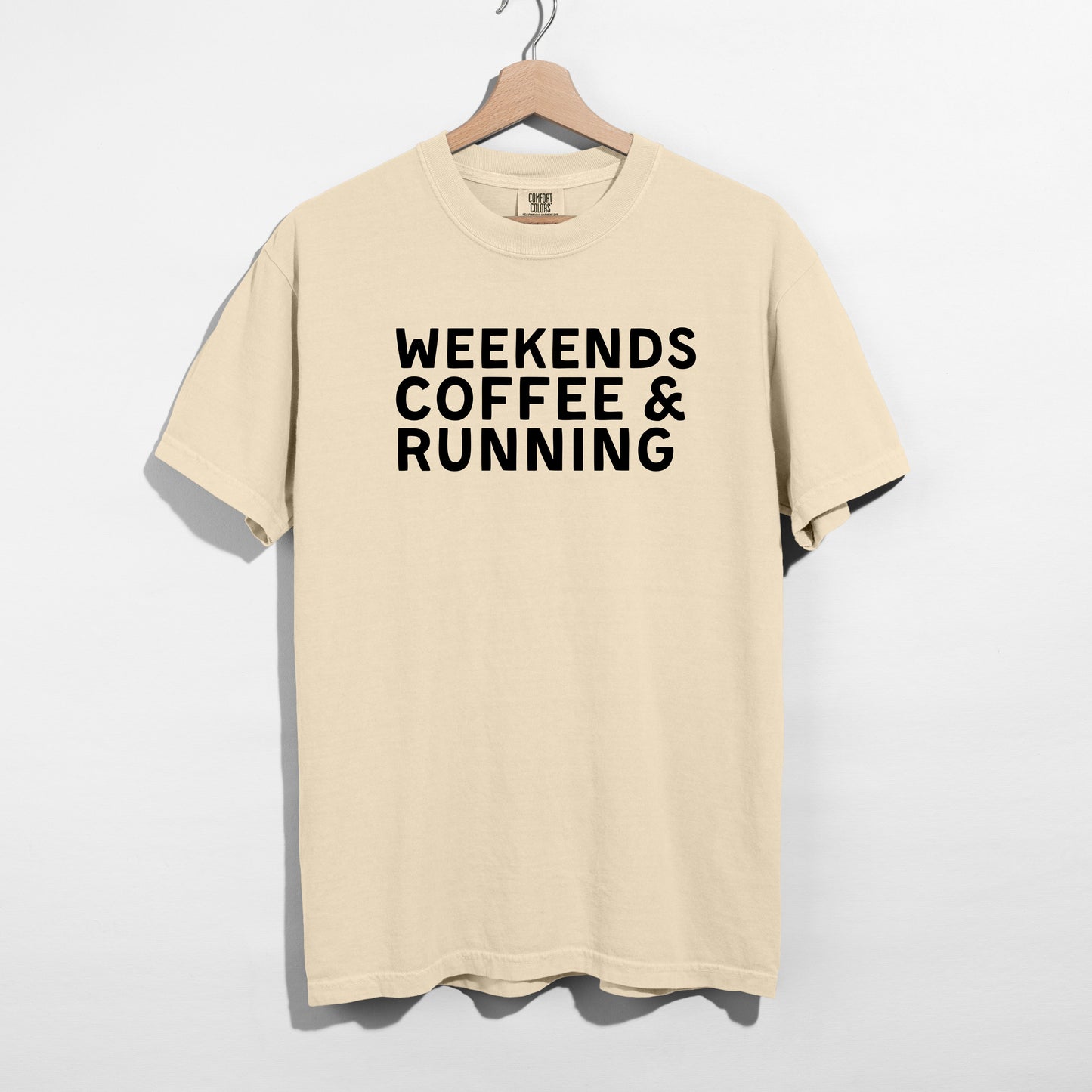 Weekends Coffee & Running T-Shirt