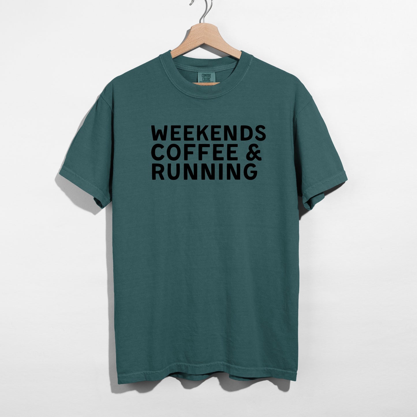 Weekends Coffee & Running T-Shirt