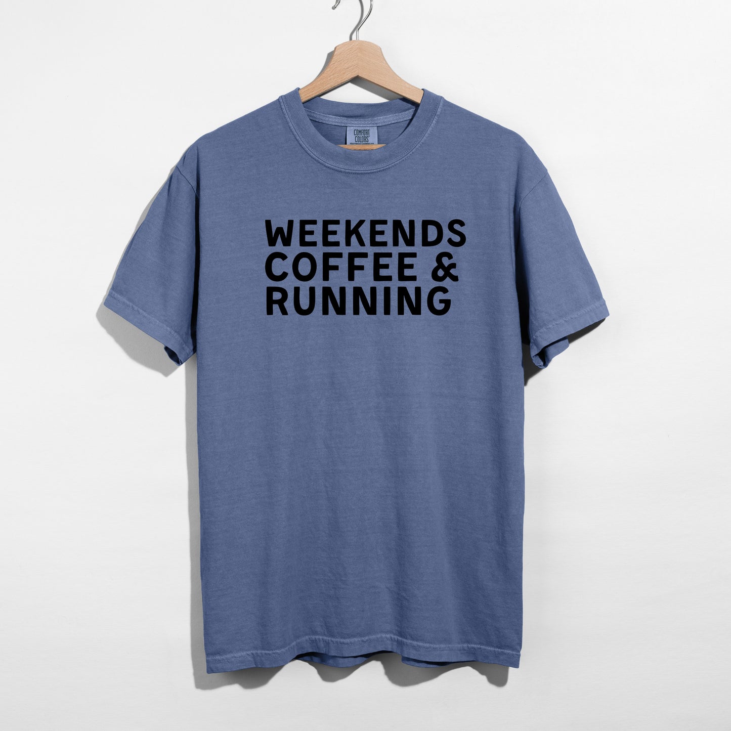 Weekends Coffee & Running T-Shirt