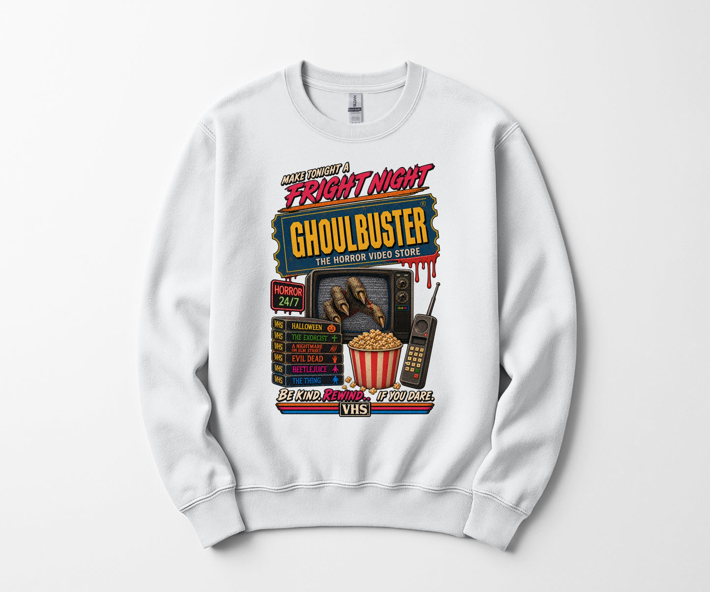 Fright night halloween - sweatshirt