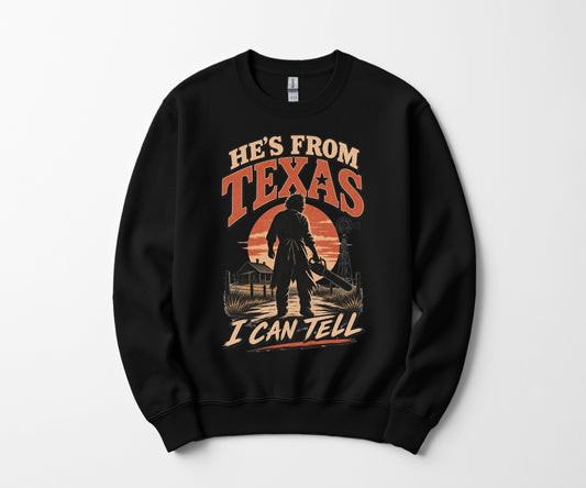 Texas Chainsaw Halloween Horror Movie Sweatshirt