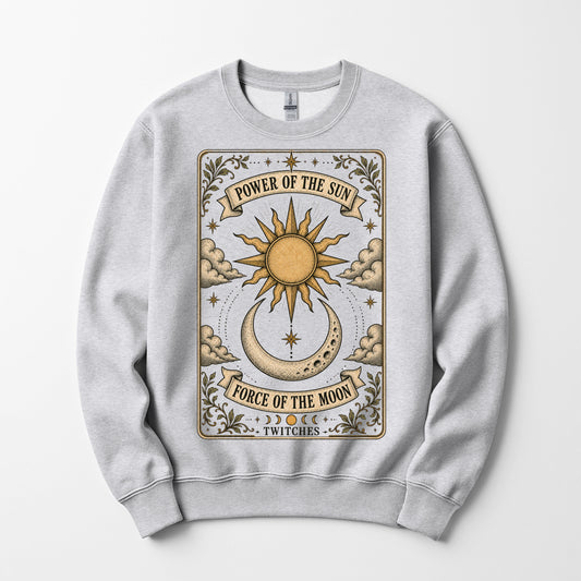 Twin Witches Halloween Sweatshirt