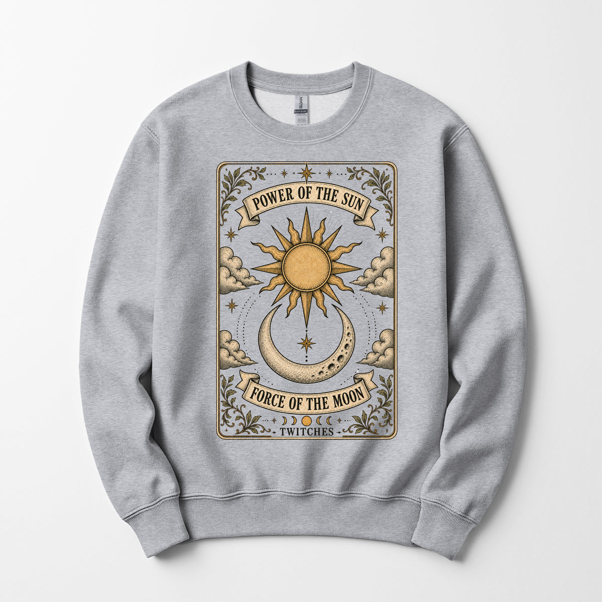 Twin Witches Halloween Sweatshirt