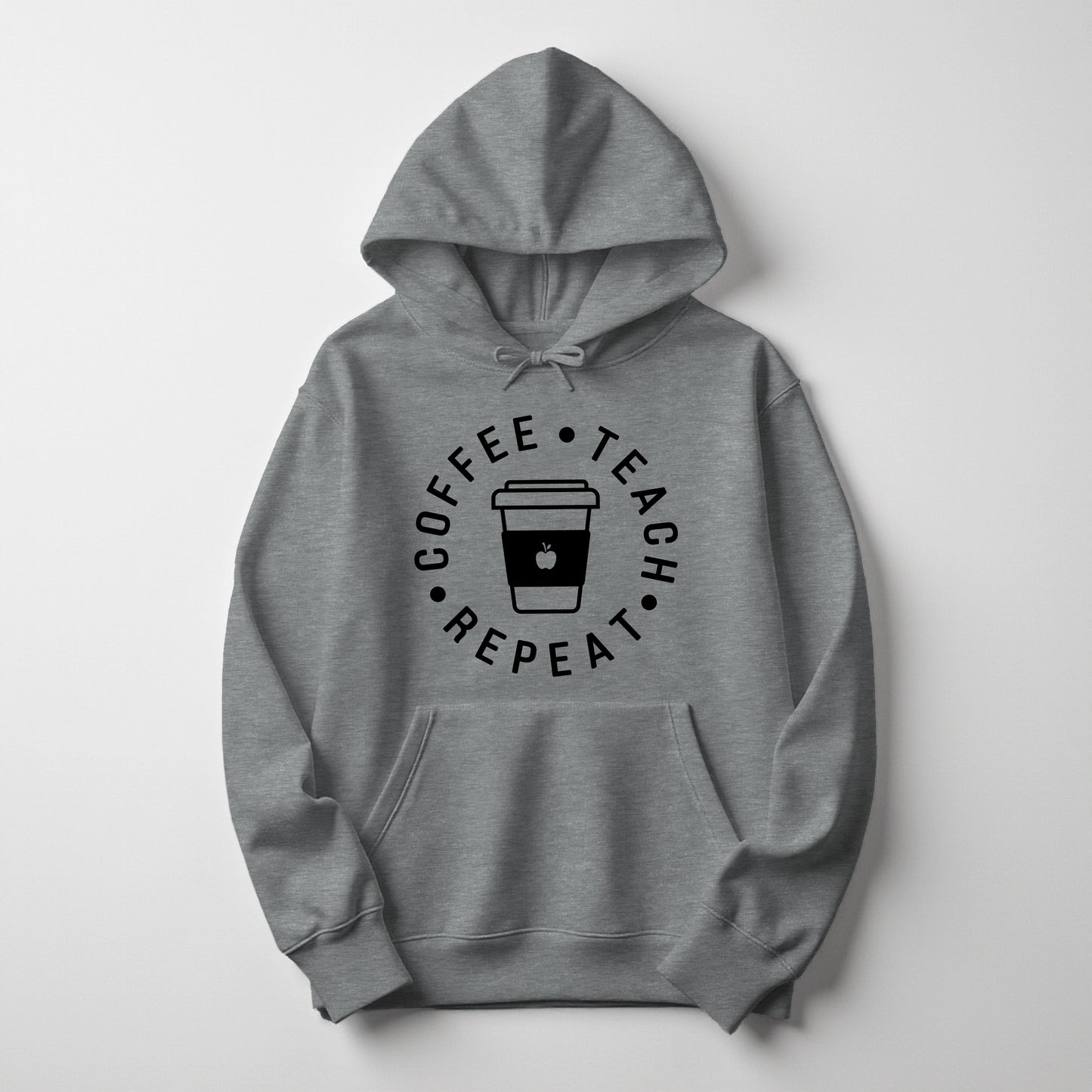 Coffee Teach Repeat Hoodie