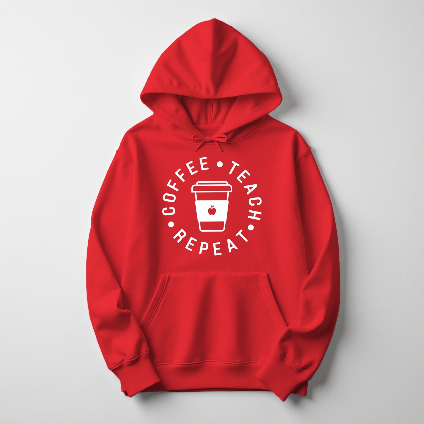 Coffee Teach Repeat Hoodie