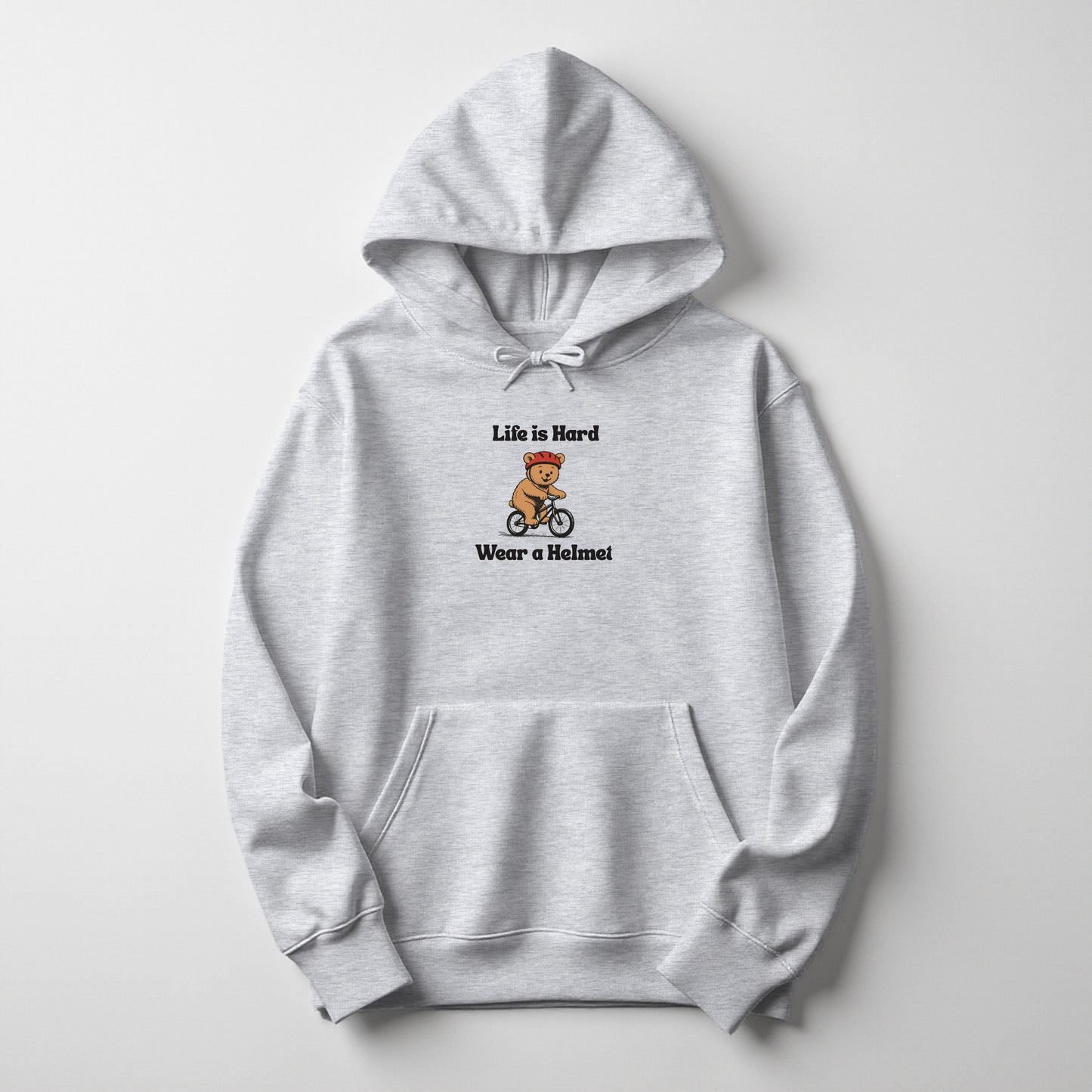 Life is Hard Wear a Helmet - Hoodie