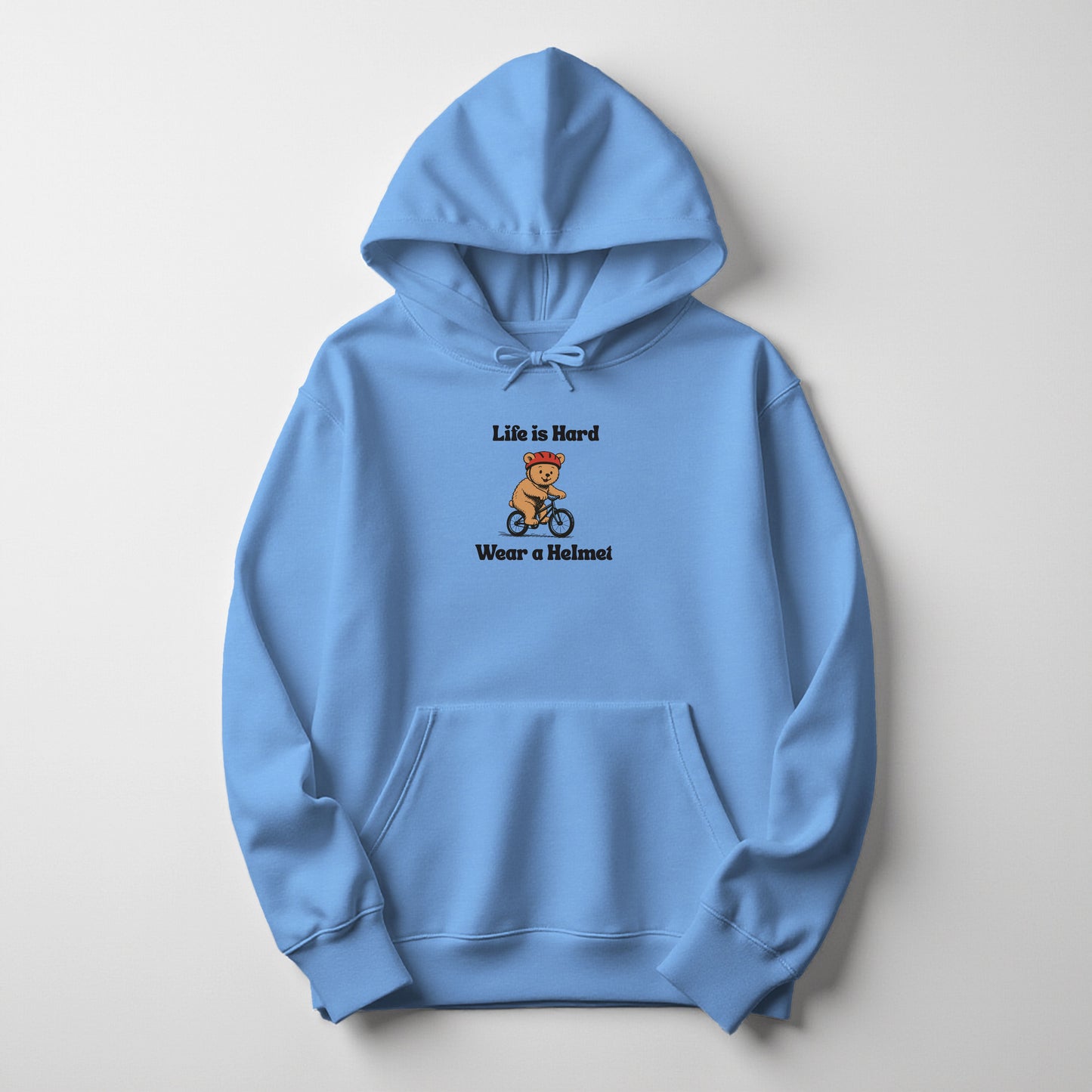 Life is Hard Wear a Helmet - Hoodie