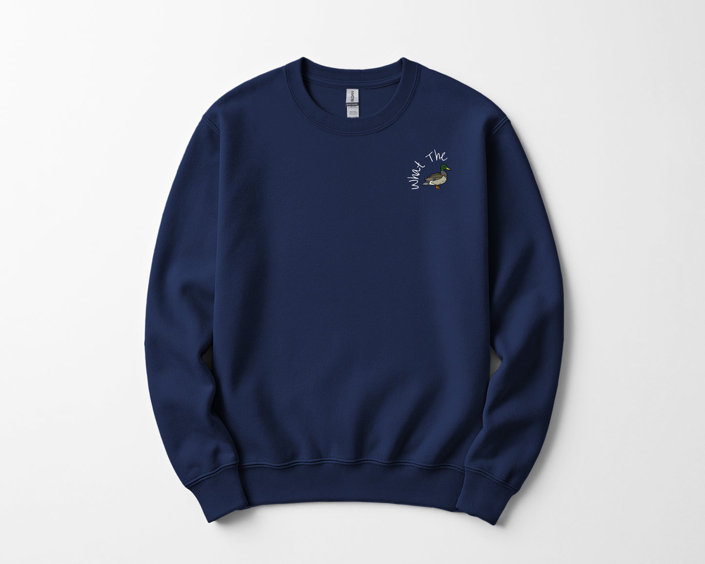 What The Duck - Sweatshirt (Embroidered)