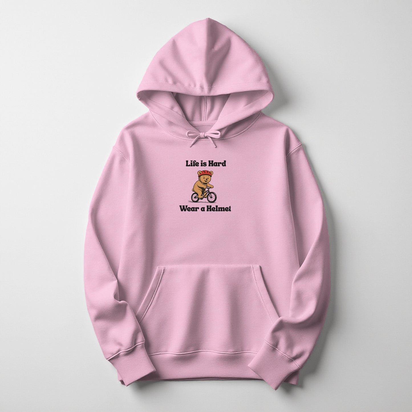 Life is Hard Wear a Helmet - Hoodie